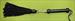 Black Revolving Flogger - 27  with 28 Falls  - $41.99